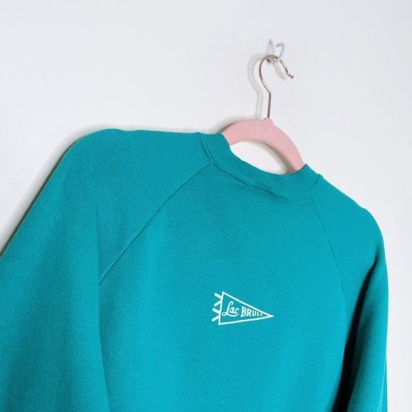 ⚡️SOLD⚡ vintage 70s jerzees lac brule crewneck sweatshirt - size large - Picture 4 of 6